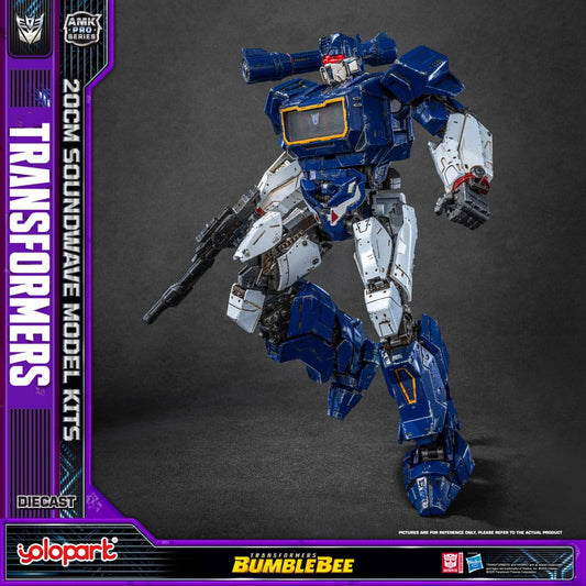 Transformers: Bumblebee AMK Pro Series Plastic Model Kit Soundwave (Oversea Version) 20 cm Image 1