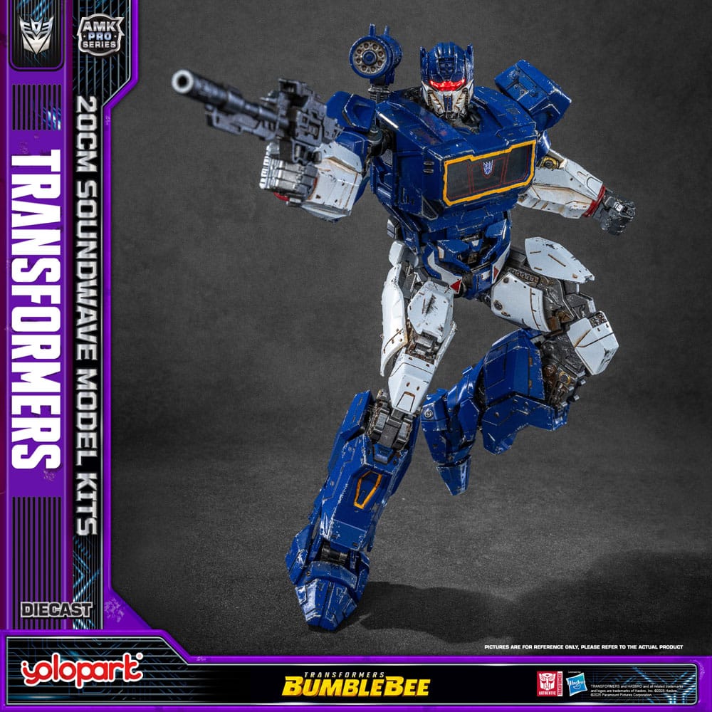 Transformers: Bumblebee AMK Pro Series Plastic Model Kit Soundwave (Oversea Version) 20 cm Image 2