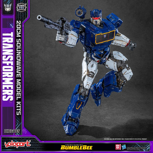 Transformers: Bumblebee AMK Pro Series Plastic Model Kit Soundwave (Oversea Version) 20 cm Image 2