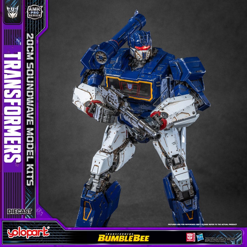 Transformers: Bumblebee AMK Pro Series Plastic Model Kit Soundwave (Oversea Version) 20 cm Image 7