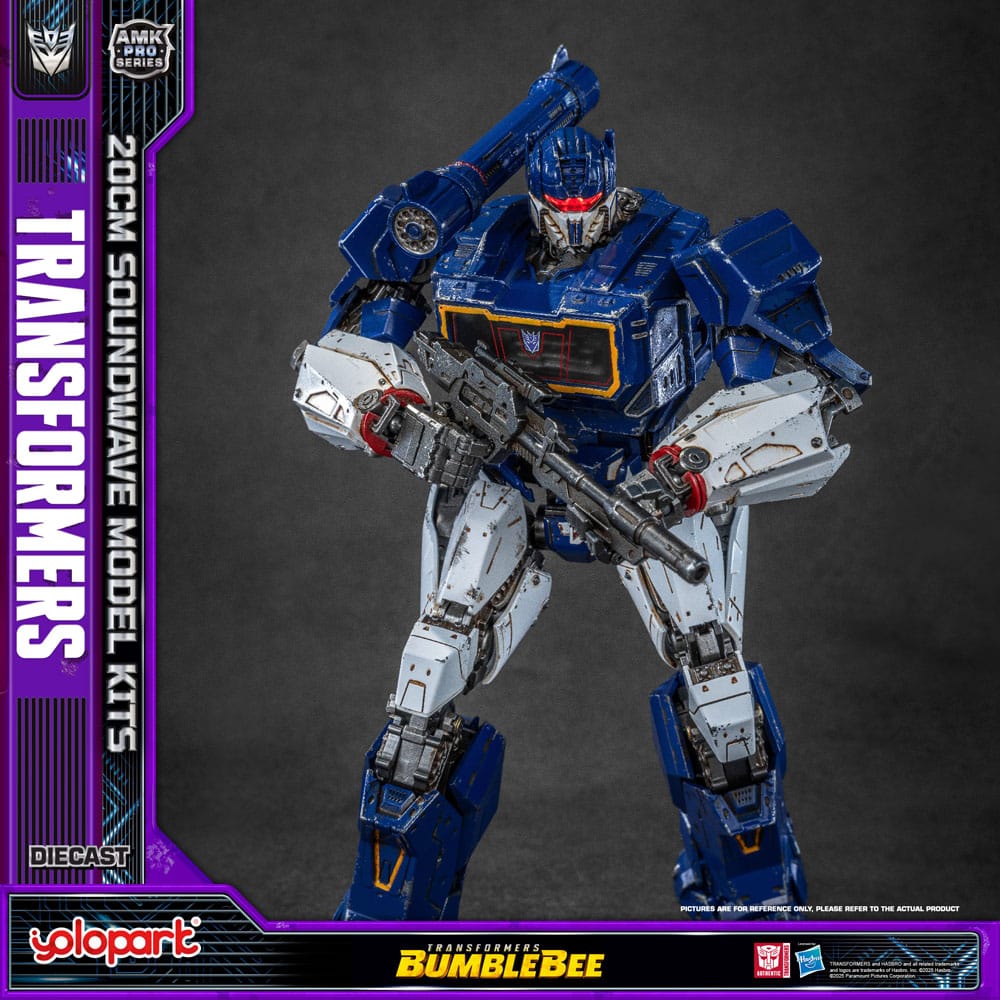 Transformers: Bumblebee AMK Pro Series Plastic Model Kit Soundwave (Oversea Version) 20 cm Image 8