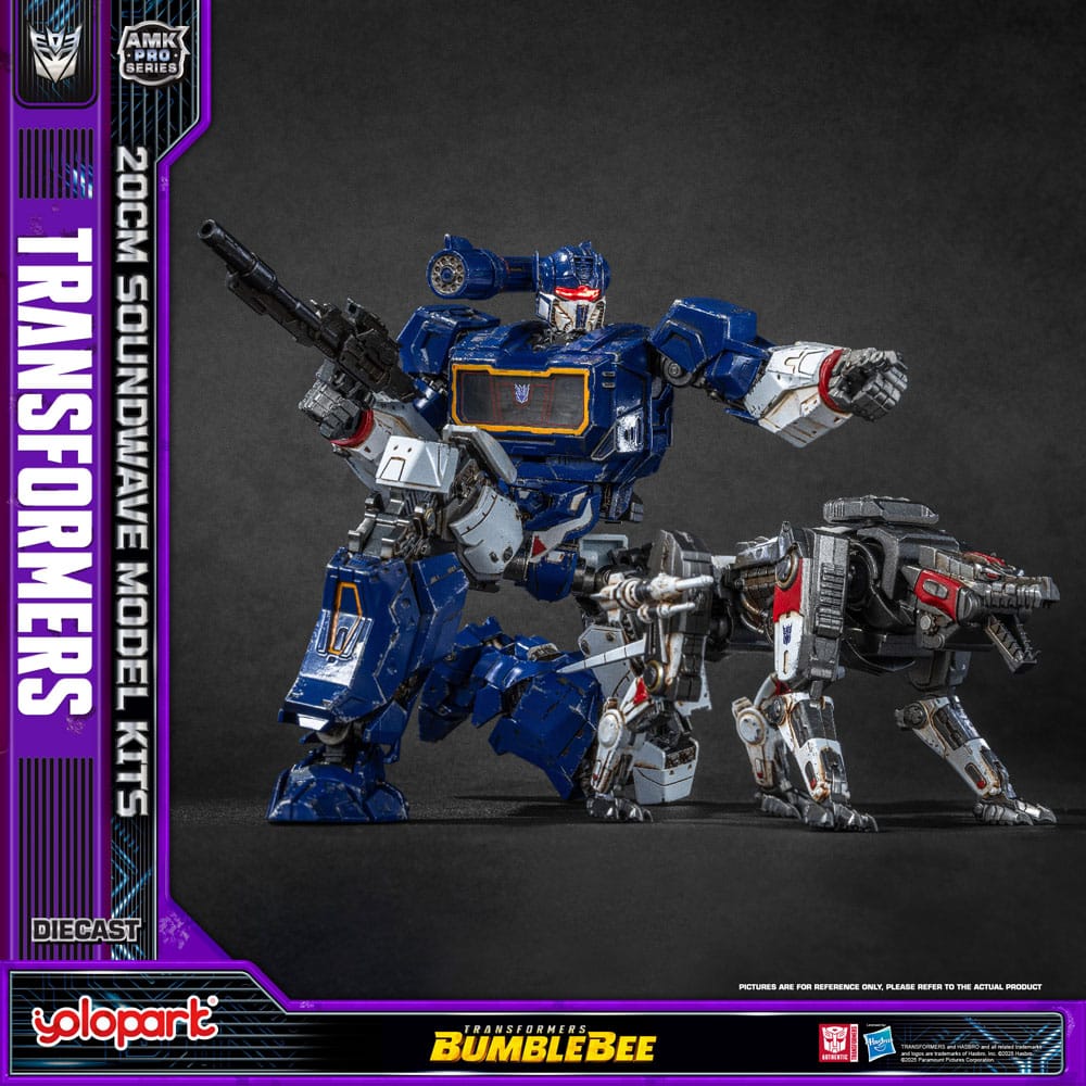 Transformers: Bumblebee AMK Pro Series Plastic Model Kit Soundwave (Oversea Version) 20 cm Image 10