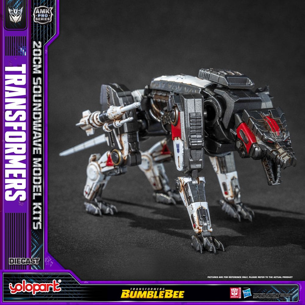 Transformers: Bumblebee AMK Pro Series Plastic Model Kit Soundwave (Oversea Version) 20 cm Image 12