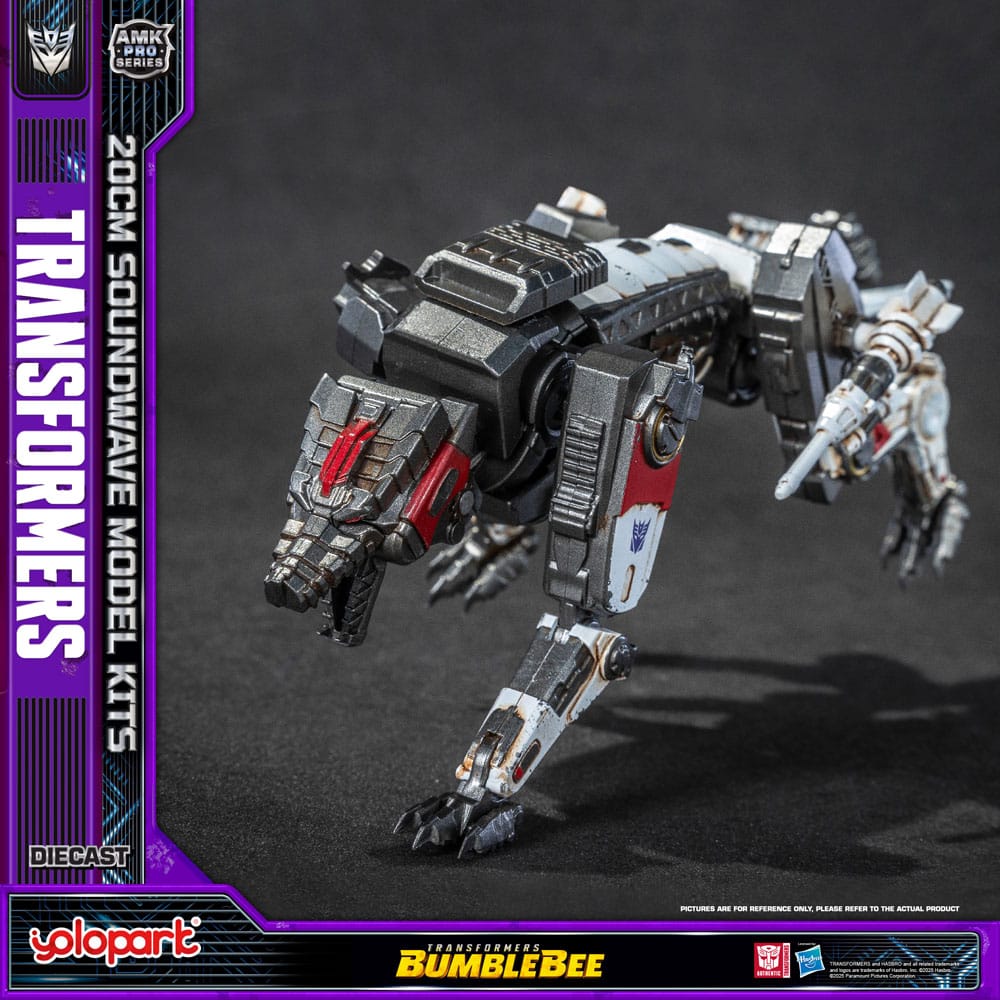 Transformers: Bumblebee AMK Pro Series Plastic Model Kit Soundwave (Oversea Version) 20 cm Image 13