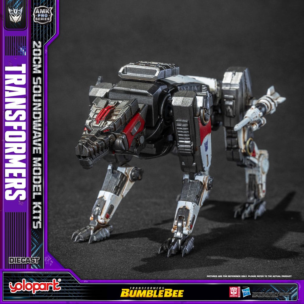 Transformers: Bumblebee AMK Pro Series Plastic Model Kit Soundwave (Oversea Version) 20 cm Image 16