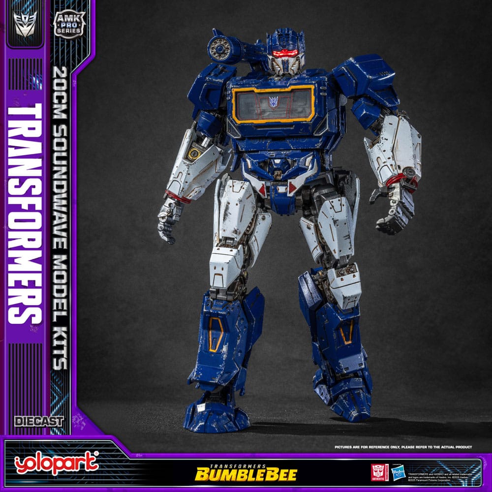 Transformers: Bumblebee AMK Pro Series Plastic Model Kit Soundwave (Oversea Version) 20 cm Image 18