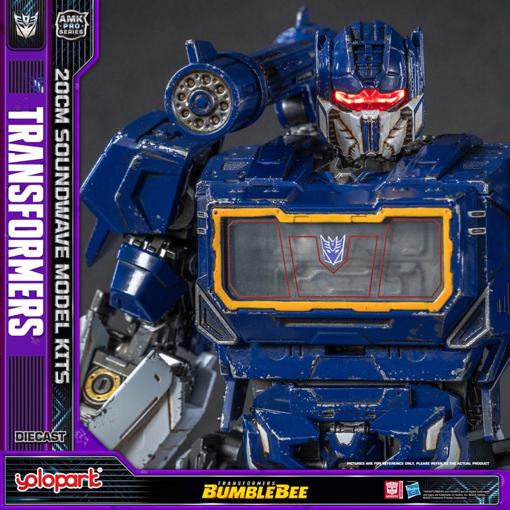 Transformers: Bumblebee AMK Pro Series Plastic Model Kit Soundwave (Oversea Version) 20 cm Image 19