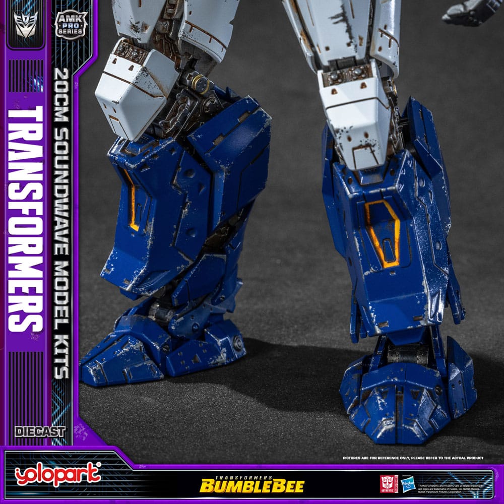 Transformers: Bumblebee AMK Pro Series Plastic Model Kit Soundwave (Oversea Version) 20 cm Image 20