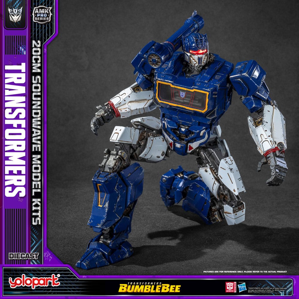 Transformers: Bumblebee AMK Pro Series Plastic Model Kit Soundwave (Oversea Version) 20 cm Image 21