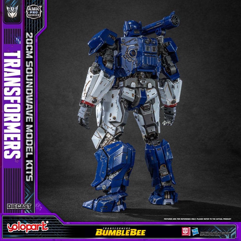 Transformers: Bumblebee AMK Pro Series Plastic Model Kit Soundwave (Oversea Version) 20 cm Image 22