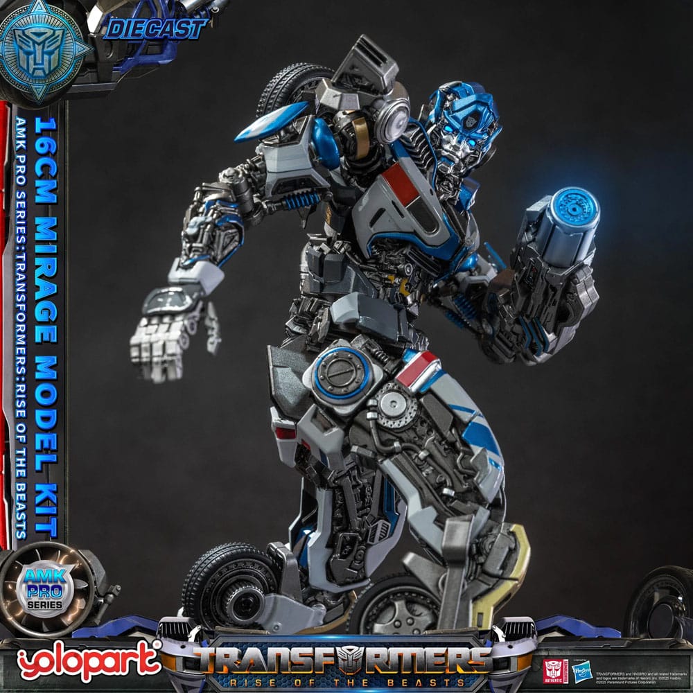 Transformers: Rise of the Beasts AMK Pro Series Plastic Model Kit Mirage (Oversea Version) 16 cm Image 6