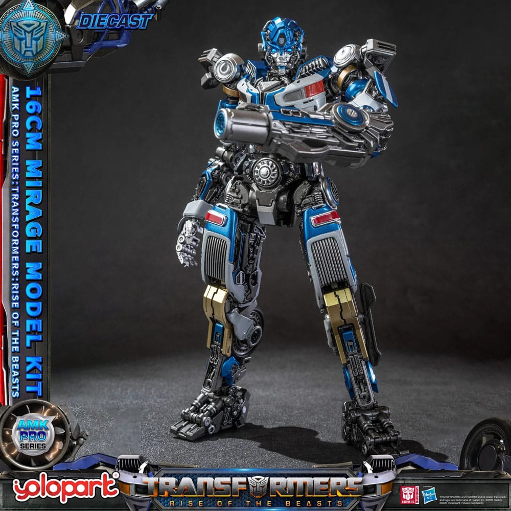 Transformers: Rise of the Beasts AMK Pro Series Plastic Model Kit Mirage (Oversea Version) 16 cm Image 7