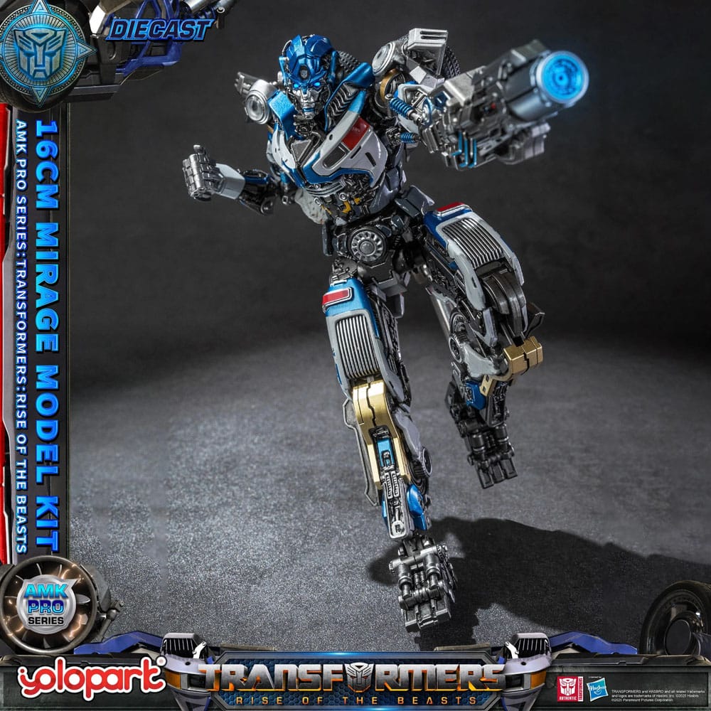 Transformers: Rise of the Beasts AMK Pro Series Plastic Model Kit Mirage (Oversea Version) 16 cm Image 8
