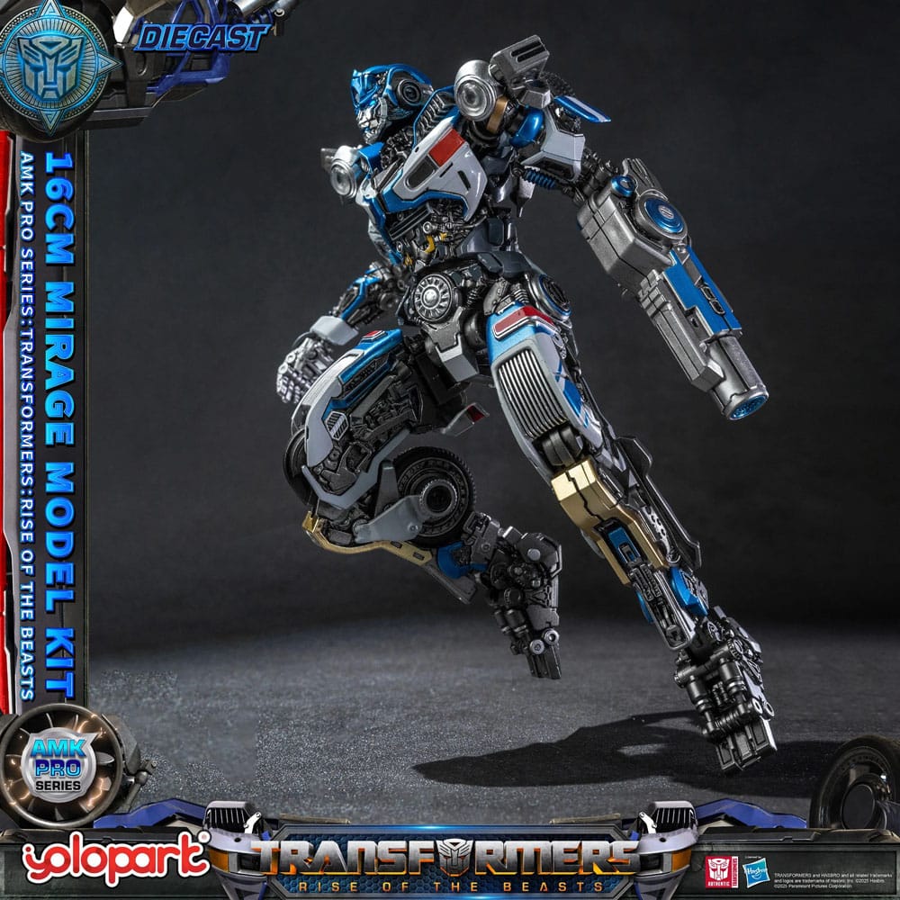 Transformers: Rise of the Beasts AMK Pro Series Plastic Model Kit Mirage (Oversea Version) 16 cm Image 10