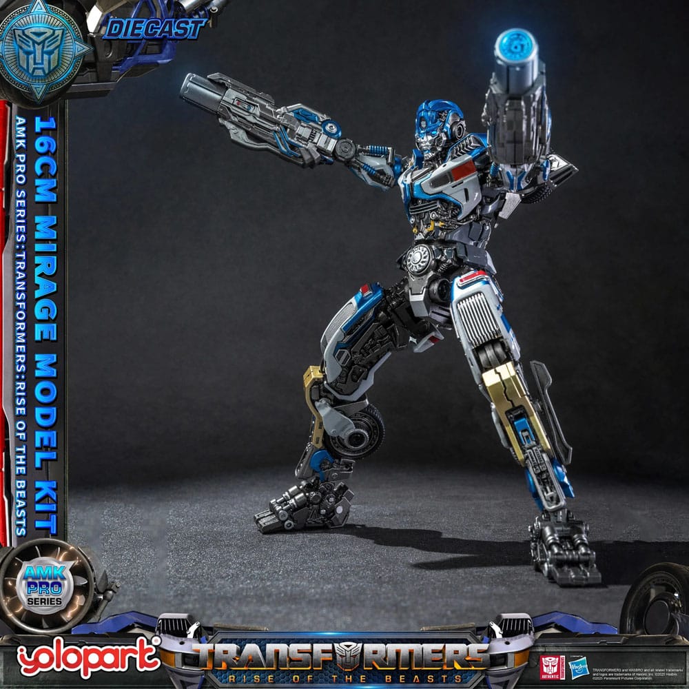 Transformers: Rise of the Beasts AMK Pro Series Plastic Model Kit Mirage (Oversea Version) 16 cm Image 11
