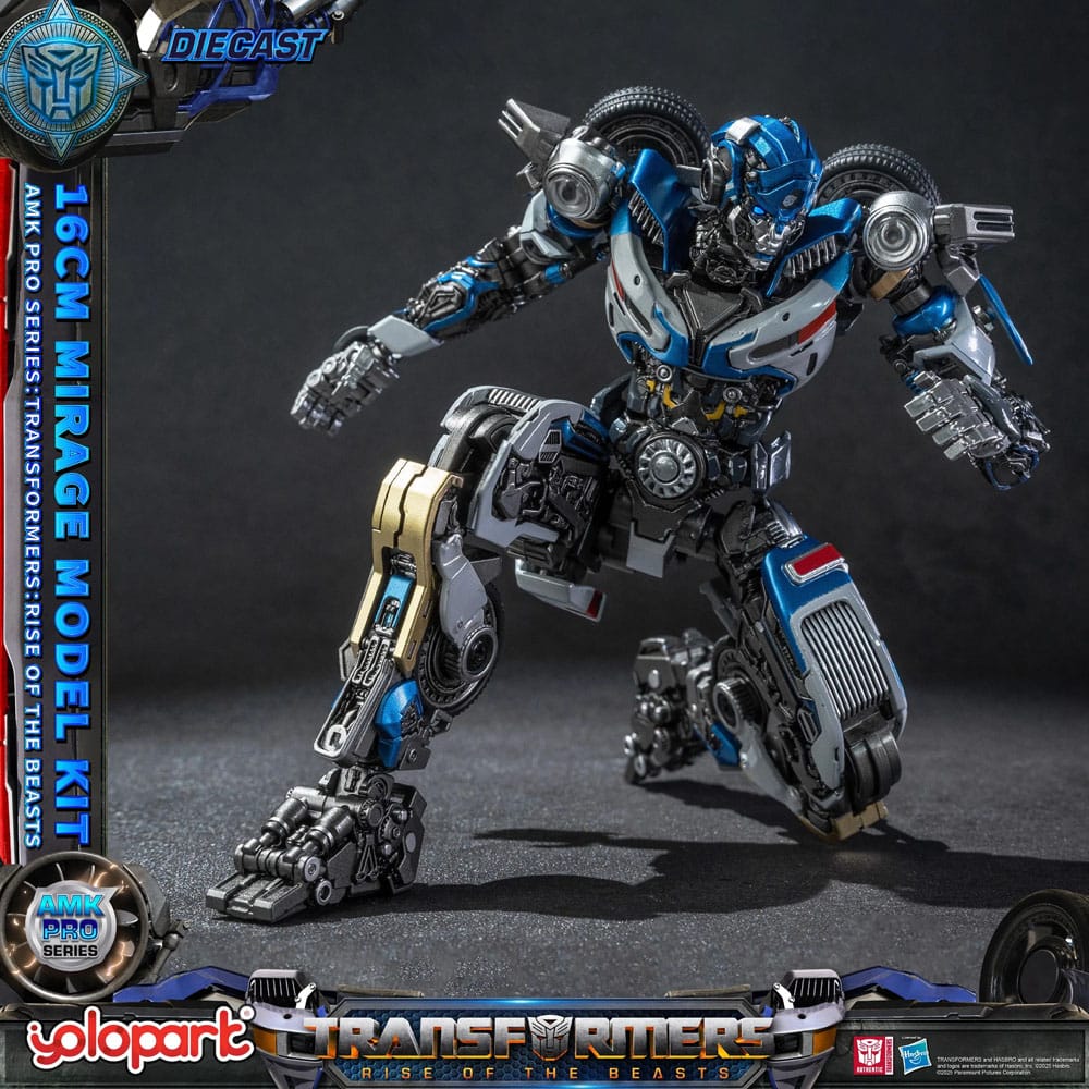Transformers: Rise of the Beasts AMK Pro Series Plastic Model Kit Mirage (Oversea Version) 16 cm Image 12