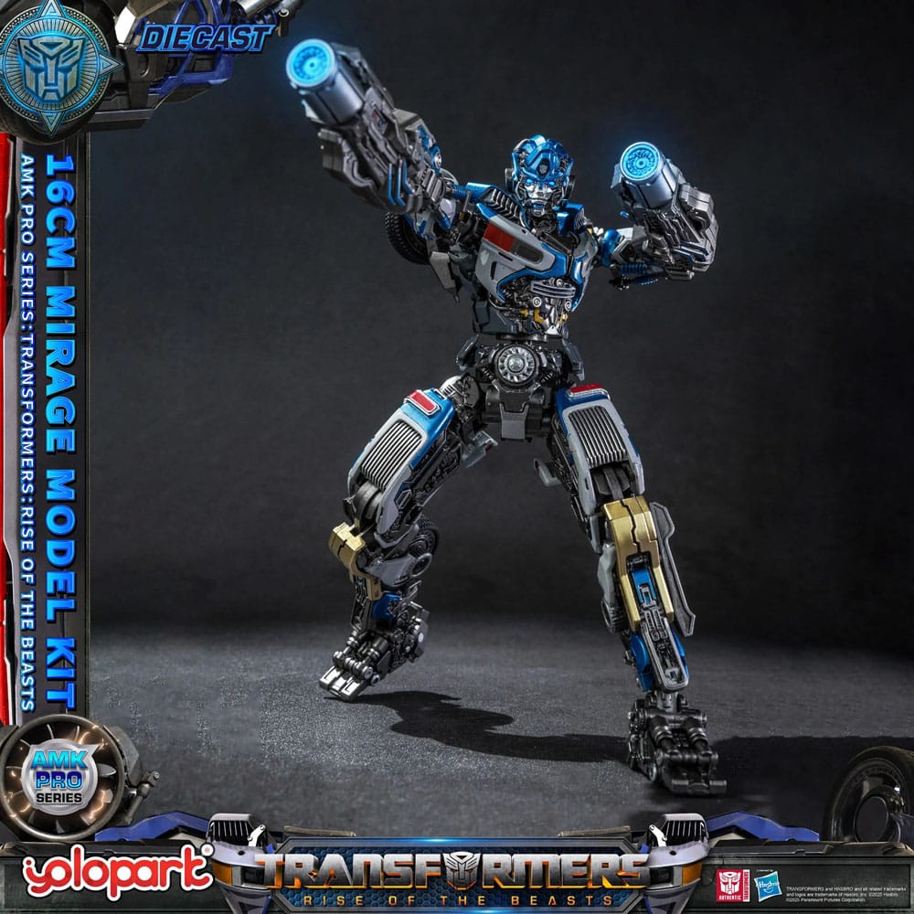 Transformers: Rise of the Beasts AMK Pro Series Plastic Model Kit Mirage (Oversea Version) 16 cm Image 13