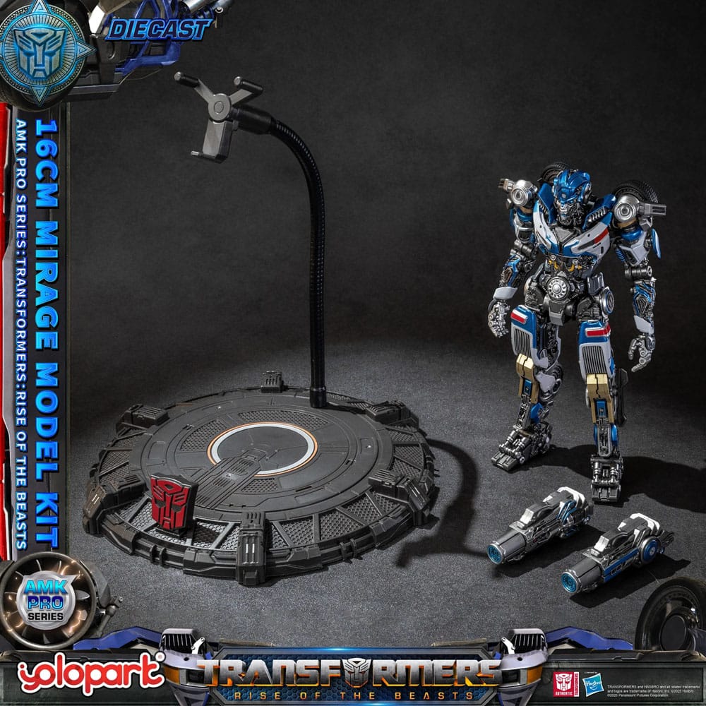 Transformers: Rise of the Beasts AMK Pro Series Plastic Model Kit Mirage (Oversea Version) 16 cm Image 16