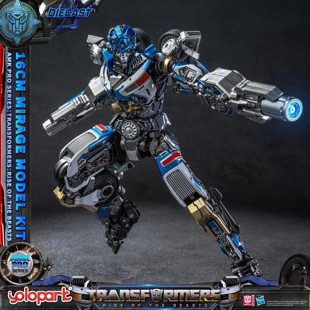 Transformers: Rise of the Beasts AMK Pro Series Plastic Model Kit Mirage (Oversea Version) 16 cm Image 17