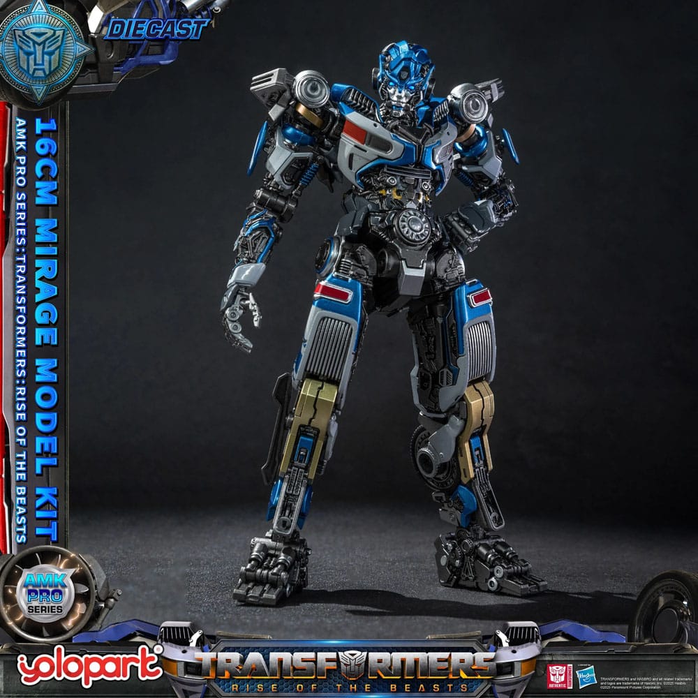 Transformers: Rise of the Beasts AMK Pro Series Plastic Model Kit Mirage (Oversea Version) 16 cm Image 19
