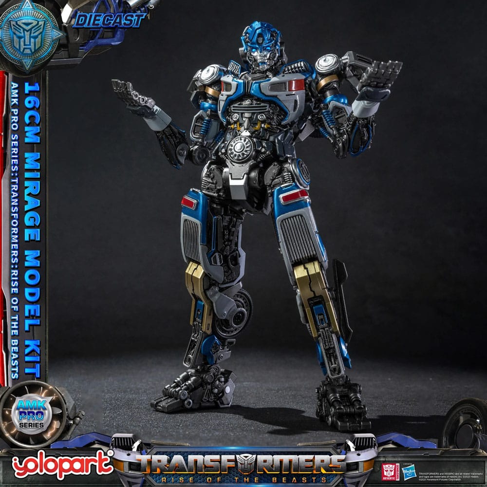 Transformers: Rise of the Beasts AMK Pro Series Plastic Model Kit Mirage (Oversea Version) 16 cm Image 20