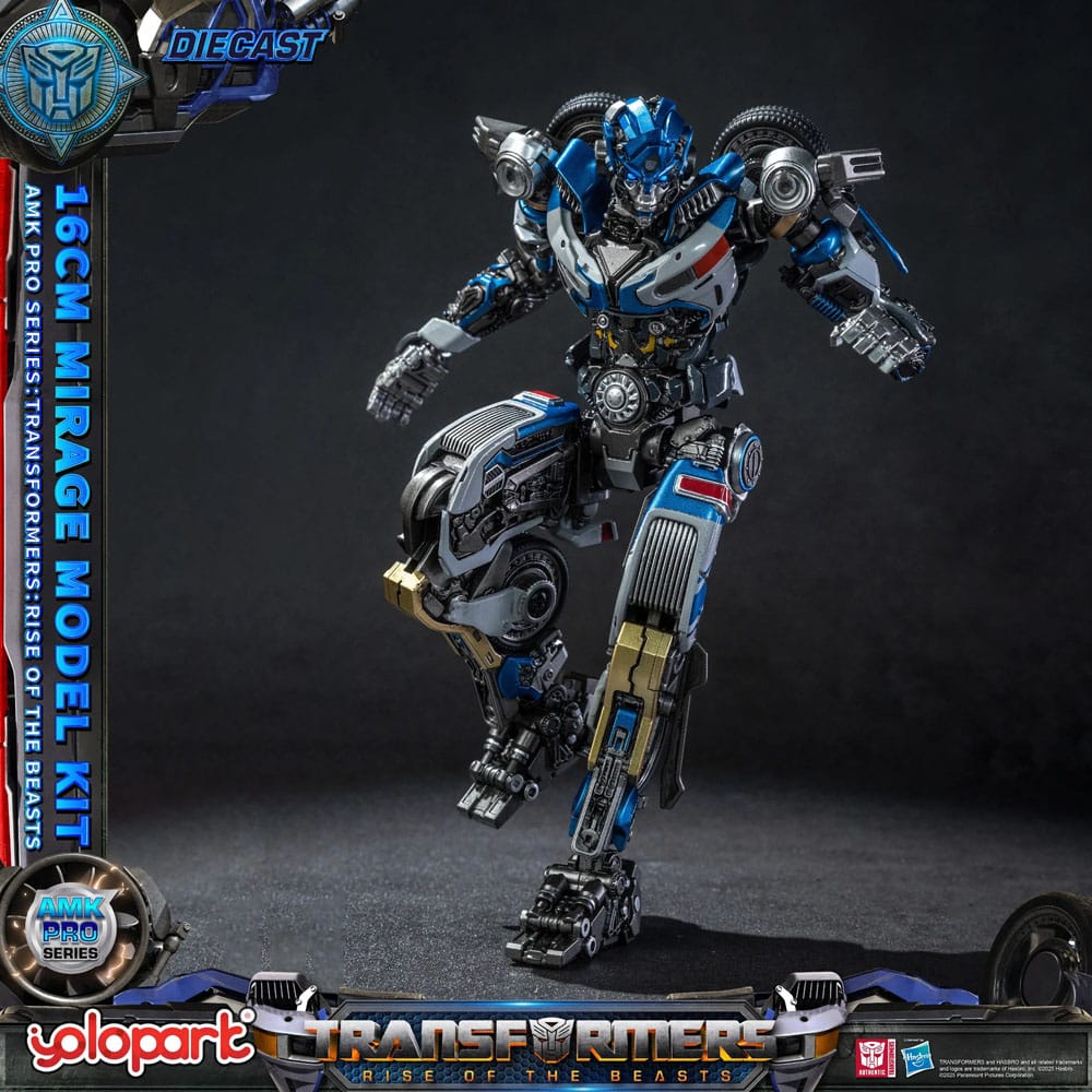 Transformers: Rise of the Beasts AMK Pro Series Plastic Model Kit Mirage (Oversea Version) 16 cm Image 21