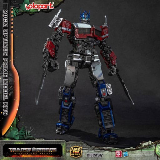 Transformers: Rise of the Beasts AMK Pro Series Plastic Model Kit Optimus Prime (Oversea Version) 20 cm Image 1