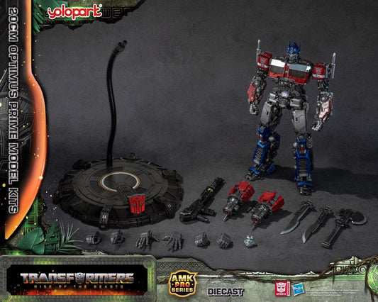 Transformers: Rise of the Beasts AMK Pro Series Plastic Model Kit Optimus Prime (Oversea Version) 20 cm Image 2