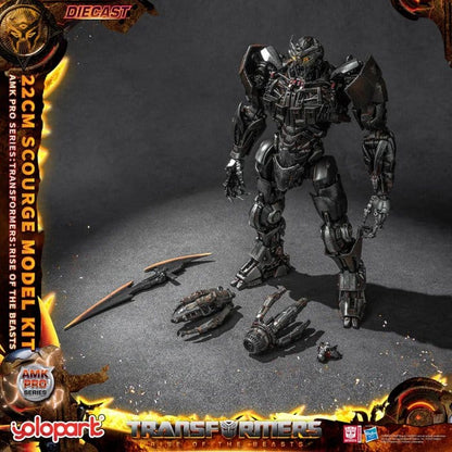 Transformers: Rise of the Beasts AMK Pro Series Model Kit Scourge (Oversea Version) 22 cm Image 2