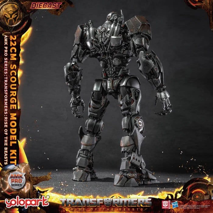 Transformers: Rise of the Beasts AMK Pro Series Model Kit Scourge (Oversea Version) 22 cm Image 3