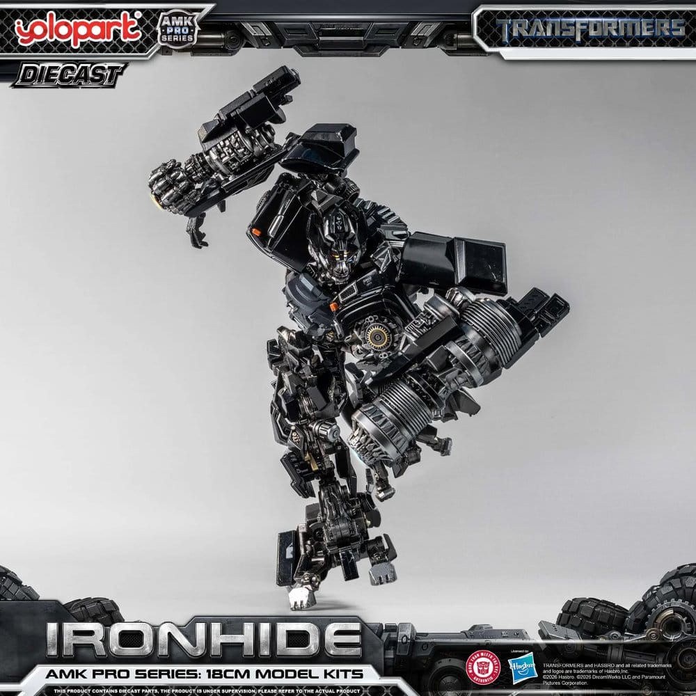 Transformers (2007) AMK PRO Series Plastic Model Kit Ironhide 18 cm Image 1
