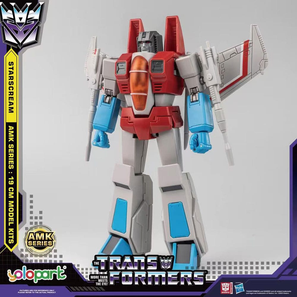 Transformers Generation One AMK Series Plastic Model Kit Starscream 19 cm Image 1