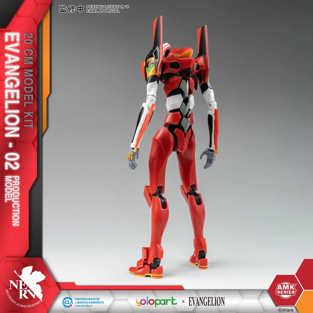Neon Genesis Evangelion AMK Series Plastic Model Kit Eva-02 20 cm Image 4