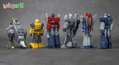 Transformers: Generation One AMK Mini Series Plastic Model Kit Sortiment (6) Image 2