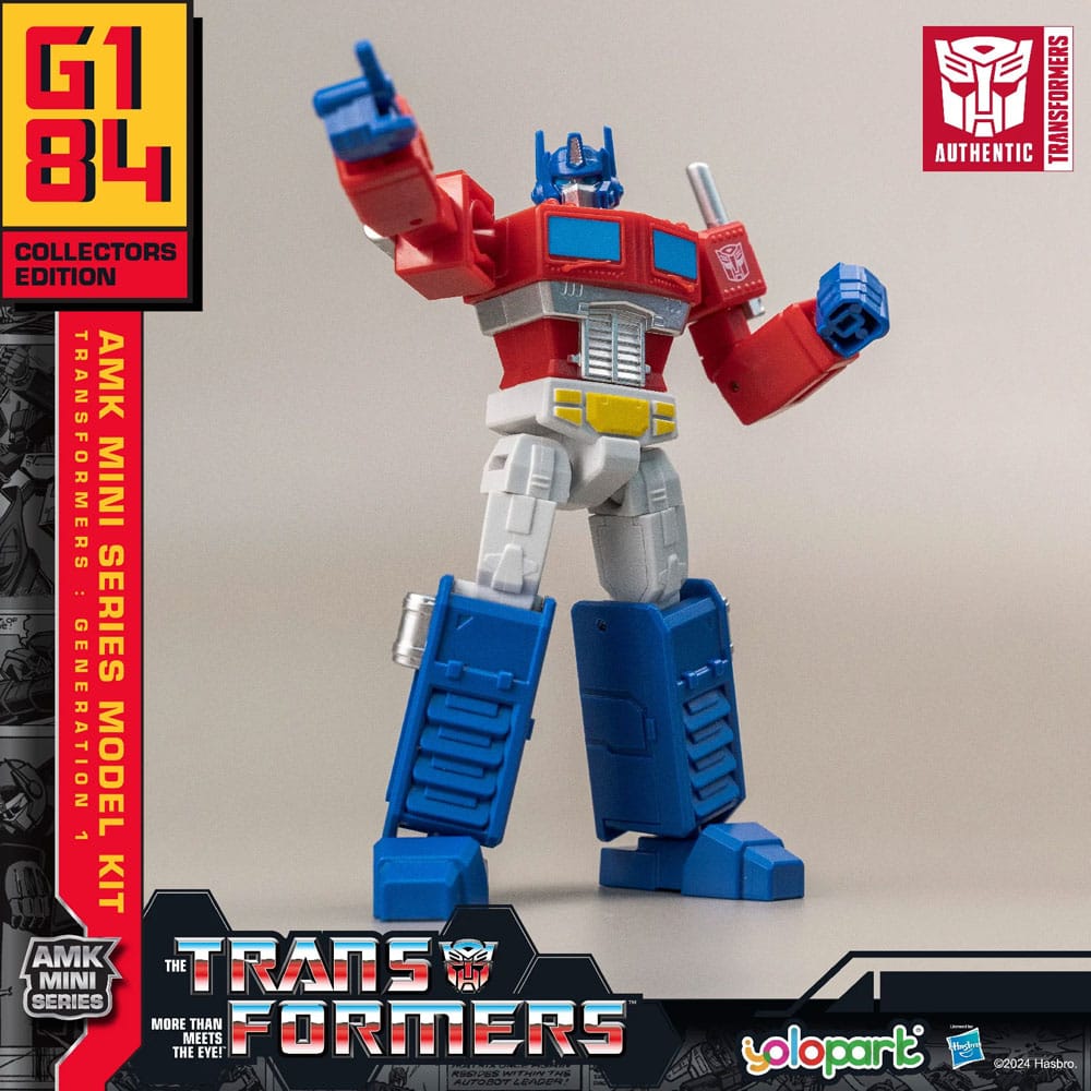 Transformers: Generation One AMK Mini Series Plastic Model Kit Optimus Prime 12 cm Image 4