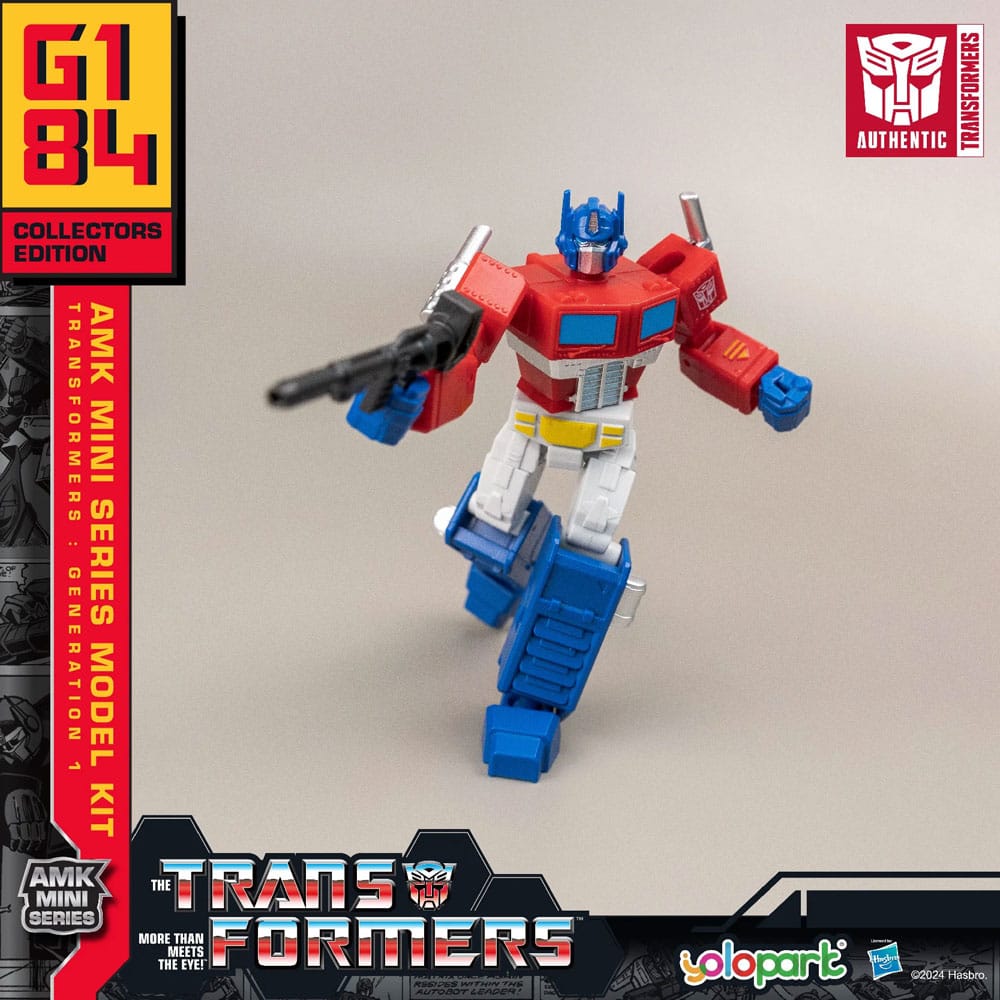 Transformers: Generation One AMK Mini Series Plastic Model Kit Optimus Prime 12 cm Image 6