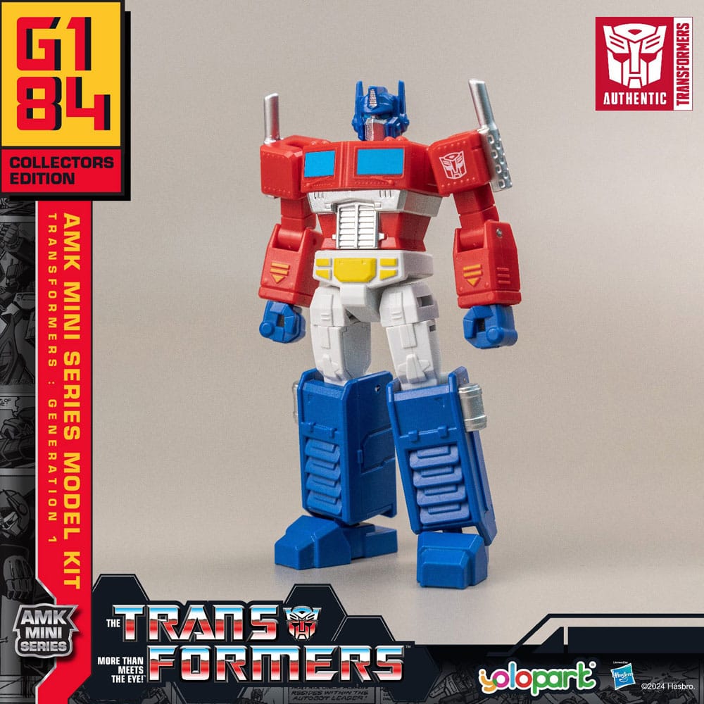 Transformers: Generation One AMK Mini Series Plastic Model Kit Optimus Prime 12 cm Image 1