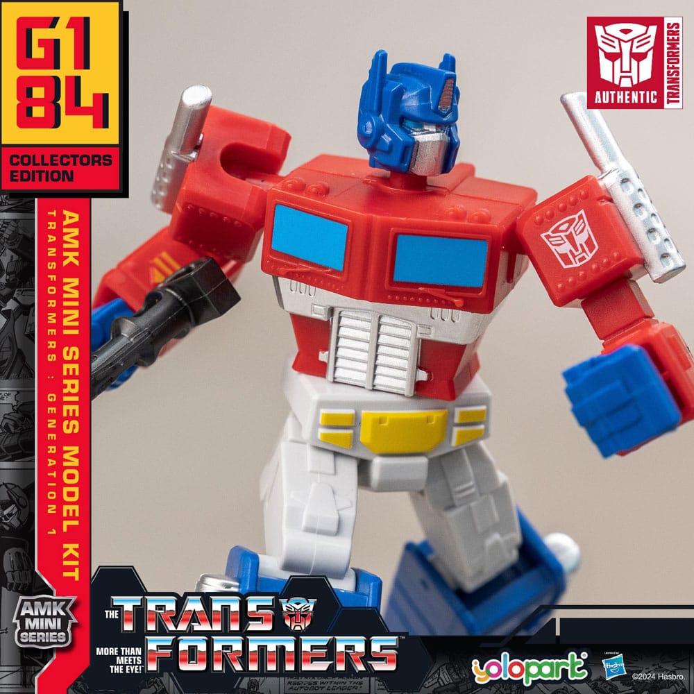 Transformers: Generation One AMK Mini Series Plastic Model Kit Optimus Prime 12 cm Image 8