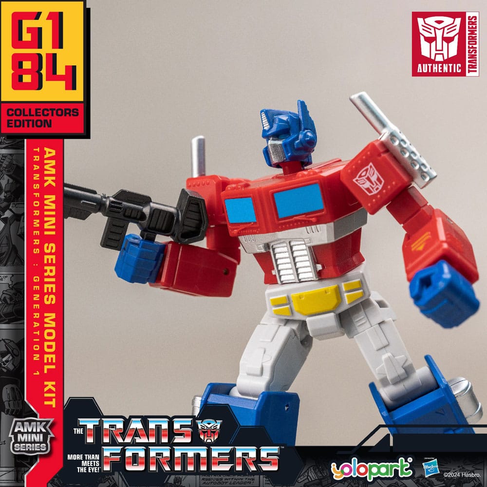 Transformers: Generation One AMK Mini Series Plastic Model Kit Optimus Prime 12 cm Image 10
