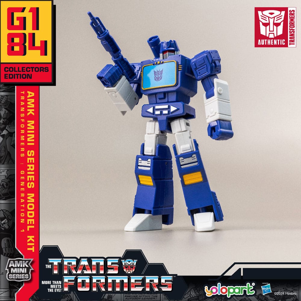 Transformers: Generation One AMK Mini Series Plastic Model Kit Soundwave 11 cm Image 7