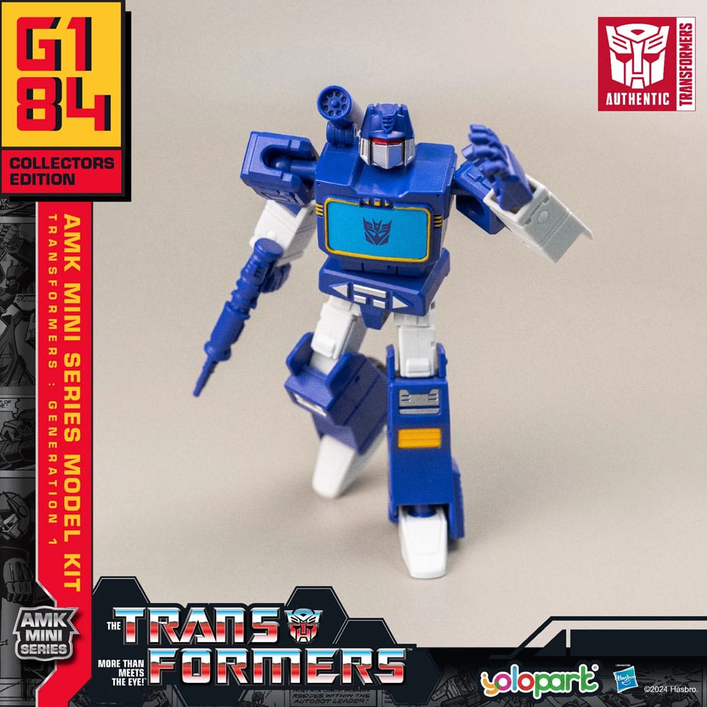 Transformers: Generation One AMK Mini Series Plastic Model Kit Soundwave 11 cm Image 8