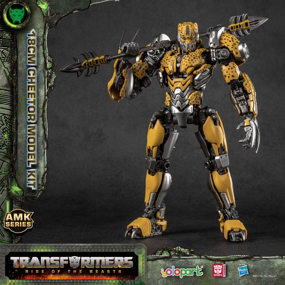Transformers: Rise of the Beasts AMK Series Plastic Model Kit Cheetor 22 cm Image 4