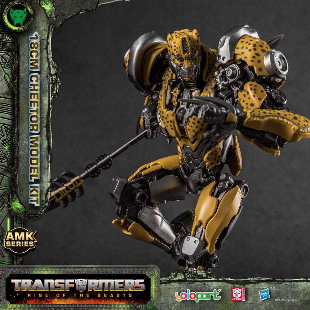 Transformers: Rise of the Beasts AMK Series Plastic Model Kit Cheetor 22 cm Image 5
