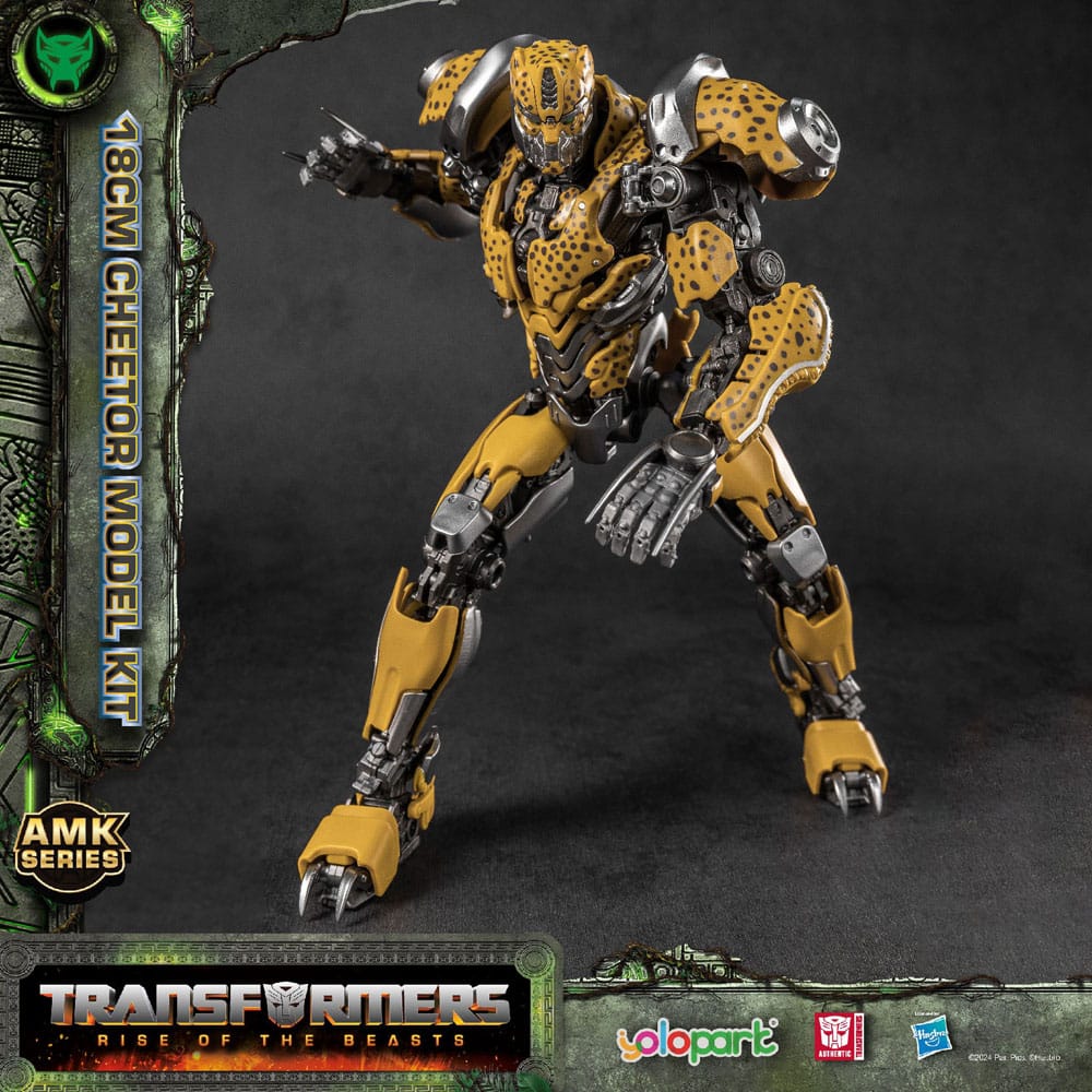 Transformers: Rise of the Beasts AMK Series Plastic Model Kit Cheetor 22 cm Image 6