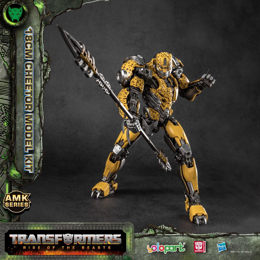 Transformers: Rise of the Beasts AMK Series Plastic Model Kit Cheetor 22 cm Image 10