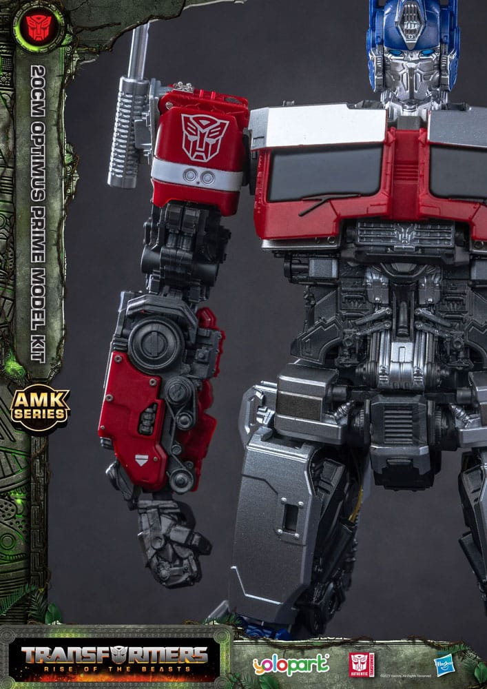 Transformers: Rise of the Beasts AMK Series Plastic Model Kit Optimus Prime 20 cm Image 8