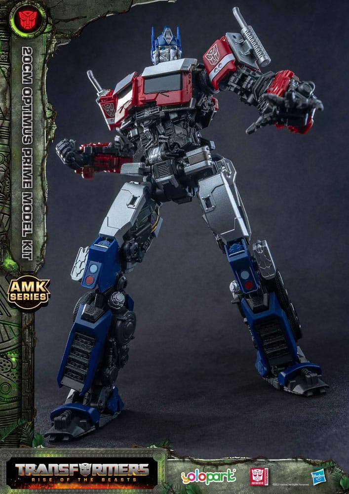 Transformers: Rise of the Beasts AMK Series Plastic Model Kit Optimus Prime 20 cm Image 10