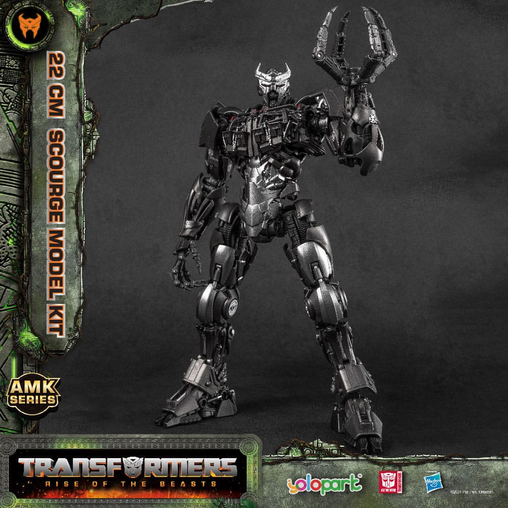 Transformers: Rise of the Beasts AMK Series Plastic Model Kit Scourge 22 cm Image 1
