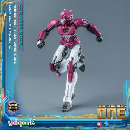 Transformers 8 AMK Mini Series Plastic Model Kit Elita-1 13 cm Image 10
