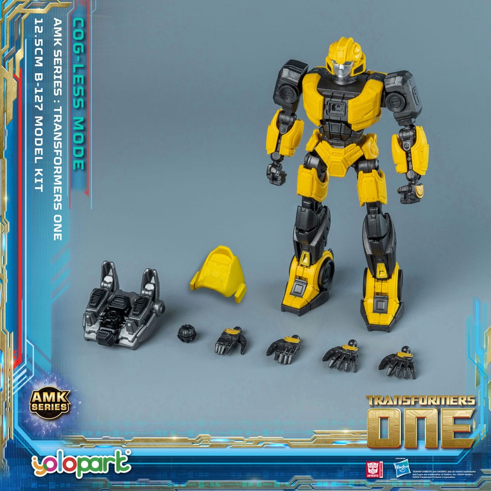 Transformers 8 AMK Mini Series Plastic Model Kit B-127 13 cm Image 4